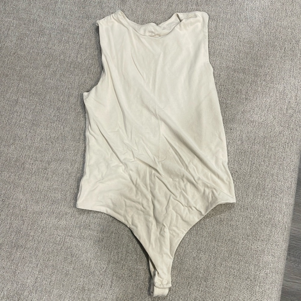 Classic Crew Bodysuit Bone
